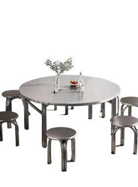 304不锈钢折叠式桌子夜烧家烤52450桌用饭市店子摆摊流水席餐桌加