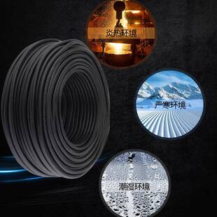 6213*0.5方三品芯RVVP紫双铜线层绝缘屏蔽线缆产质平量