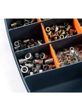 ebay90镀0PCS盒装彩锌锈钢铆螺母平不头JIH拉铆螺母盒装