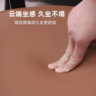 旋沙发凳转台实木家用休闲椅简约矮子客厅软包靠402背椅阳沙凳发