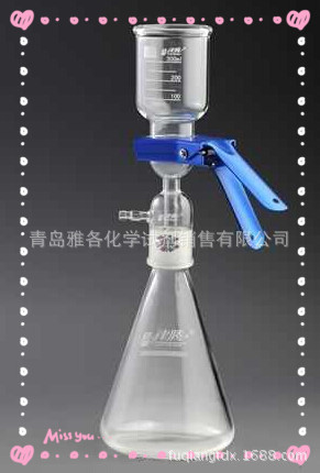 津腾砂芯抽滤装置1000ml/1LPTFE