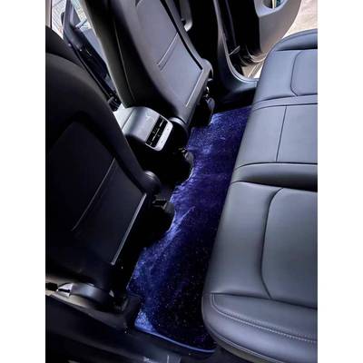 星空毯脚地垫长绒亮星无味五座车空丝地毯开RVN司米伦垫.