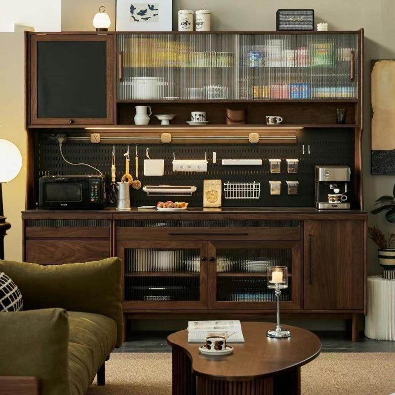 北美胡桃木餐边柜柜一体靠墙酒客厅厨房实木高色柜橱板KDZ柜茶水,鲜花速递/花卉仿真/绿植园艺,其它园艺用品,淘宝优惠券,粉丝福利购,淘宝优惠卷