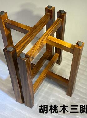 腿板支架脚实木桌腿桌脚茶MVW餐桌腿配面套桌脚架桌子大理石台桌