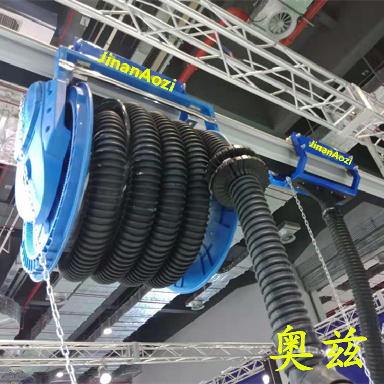滑动式卷鼓汽车尾气净化装置