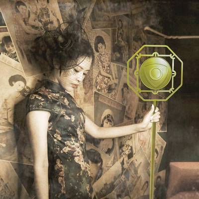 新古品港风复古道具话筒模古型影楼风摄影PHE拍摄吧假唱复话筒道