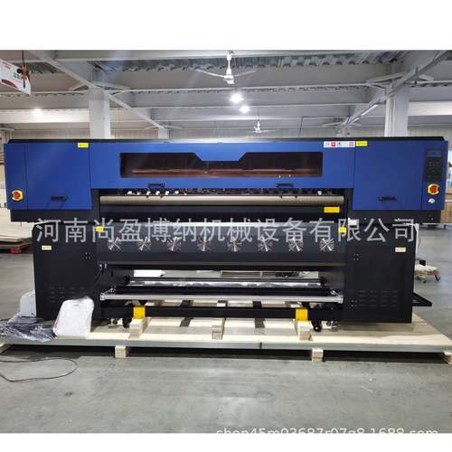 四SY-160头t恤服数码服装对面印花机衣布服图案料装白墨画D烫TF打