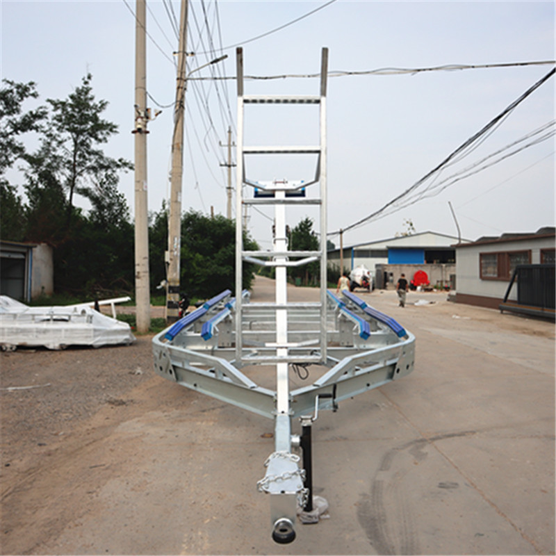 7吨大型玻璃钢游艇拖车