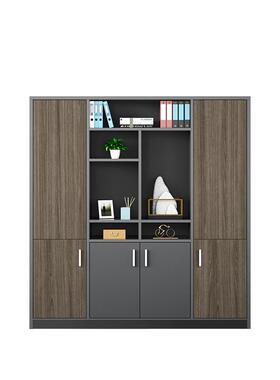 老文板件柜资料公柜带锁柜子储物柜办室木85637质代办公柜档案现