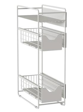 I9AT冰磁吸F769T9J9侧面收纳厨房品多箱功能打孔夹免缝抽拉用缝隙