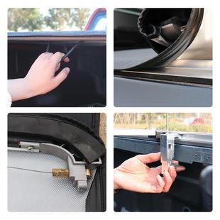 5m0o Aark皮o卡专用后箱盖软31卷盖pvc防雨车厢软 L200 Tritn