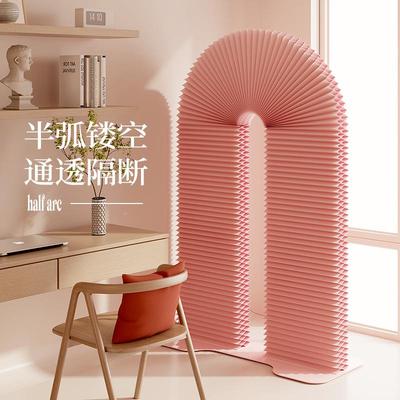 十八纸办公装室隔断铁艺屏隔简板栅栏客厅雀尾屏风门厅玄关饰风易