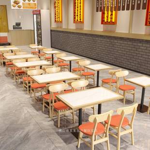 餐厅靠墙储物卡座沙店发小商F989JJ95用饭面馆食麻堂辣烫吃快餐店