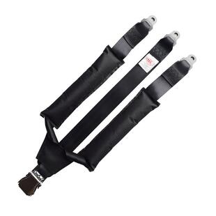 车三点式安全带设公点园游园游乐备飞机扣673带护肩三汽式安全带