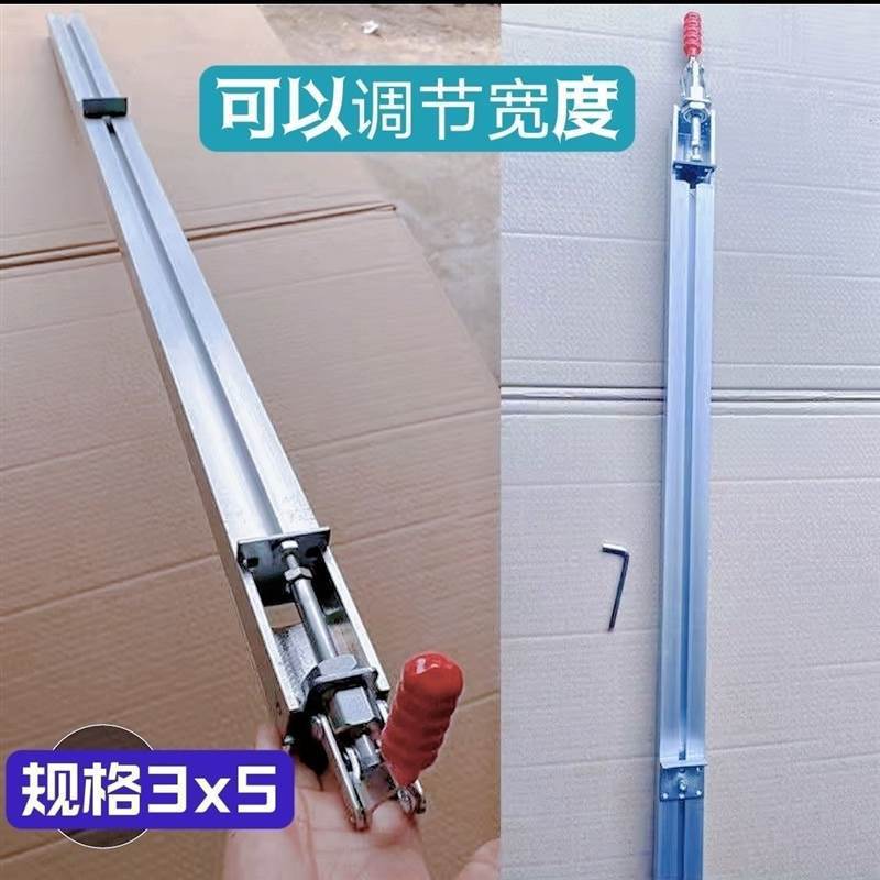 铝合金加厚木工靠山夹推台靠尺