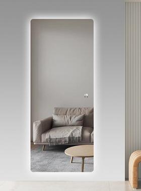 BOEN伯仑客L厅带灯镜无框帽智能RAI衣间LED全身穿衣子镜背光壁挂