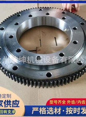 工1程轴机械小型转盘轴承011.0.154680小型回转支承转盘承外齿无