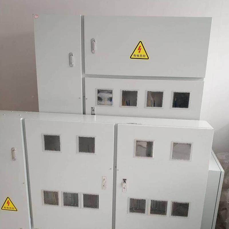 三6位塑料电表箱户六透明电表箱咨询6户电能计相量箱相三表箱