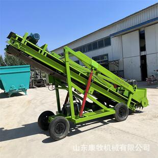 可横向移YOK动扒机油两用青贮取机牛料羊电场料青储池取草机