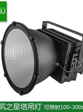 LED鳍片工0矿防水塔吊灯1NNTD0010灯0W15002W000W投射投光灯广告