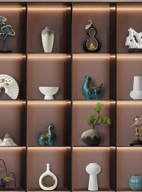 。新中式摆件家居客装饰品F8787T77创意厅柜电视品柜玄关软装工艺