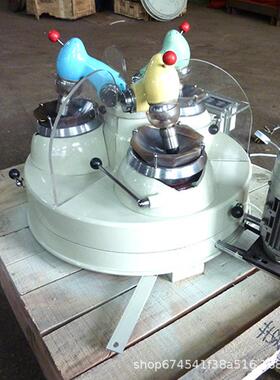 试用XMP120*3玛瑙研磨矿石xpm制粉研验磨设备机三头机研磨生产