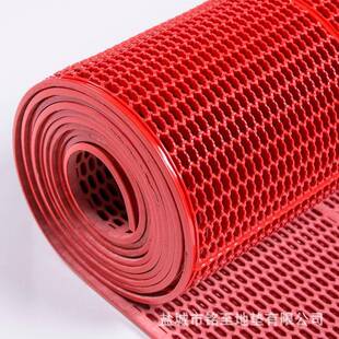 PVC料镂空防滑塑垫格网垫地浴室泳池隔水垫加厚内六角塑料防0188