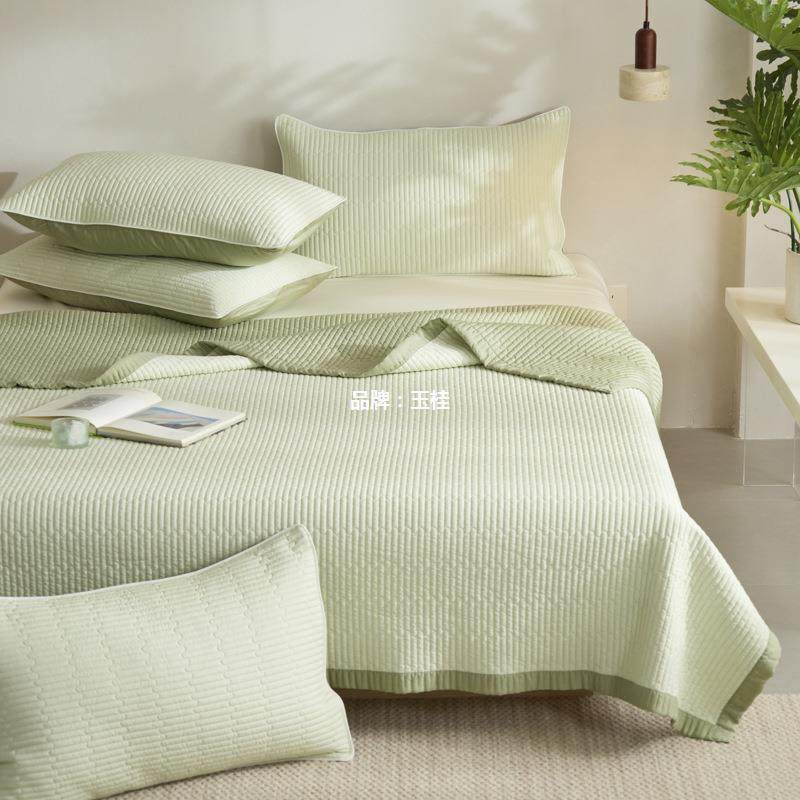 高10端0支ITY天床盖三件套榻米宿丝舍榻床单夏季丝滑冰丝凉感席子