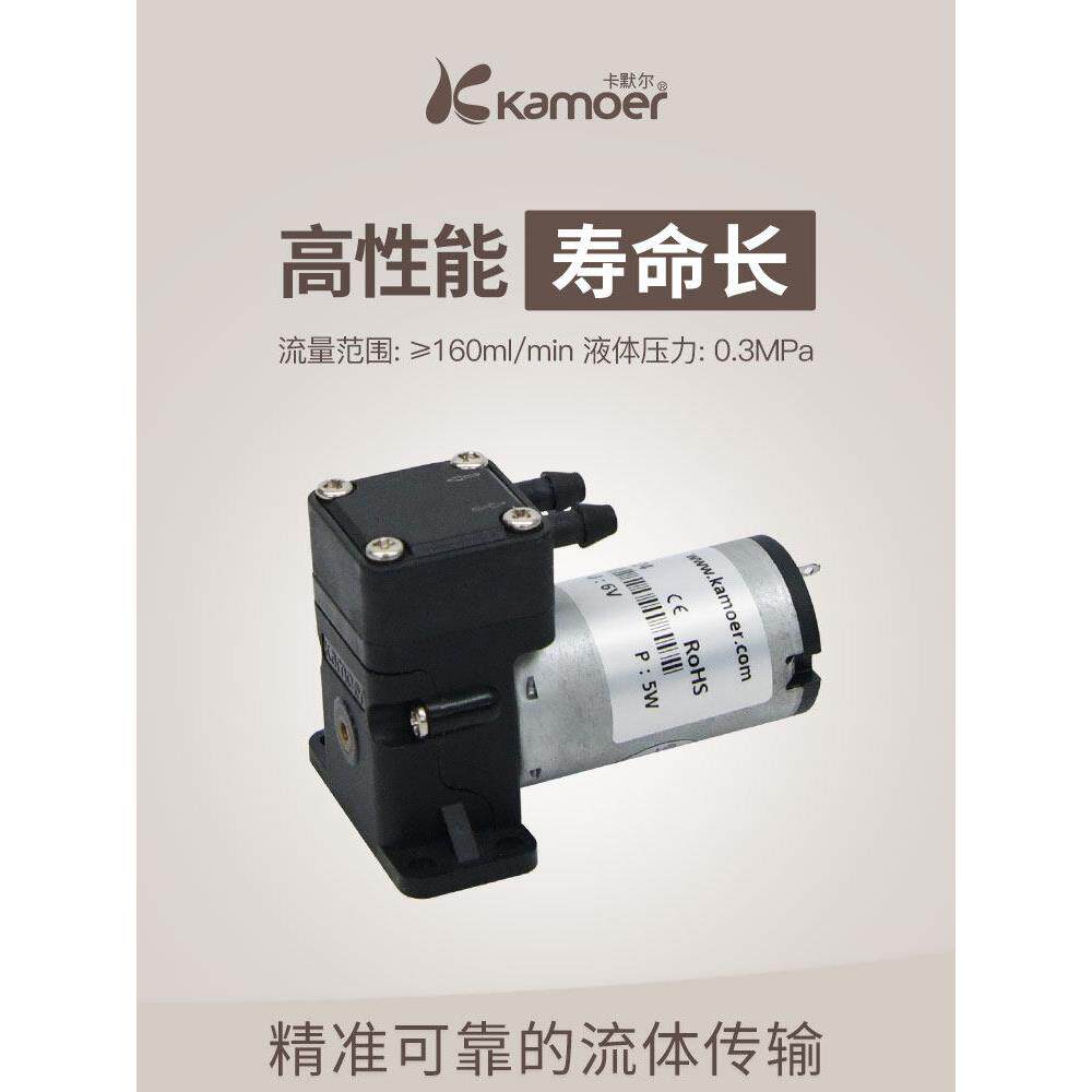 微型隔膜泵12v有刷抽水泵自吸泵电动小型液泵迷你增压泵24v负压泵