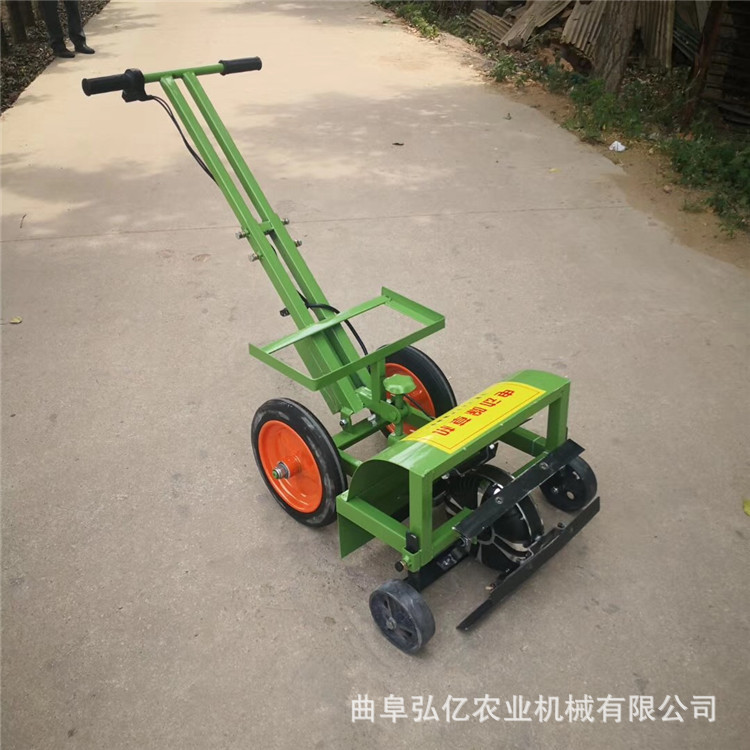 田园小型微耕机48V电动松土锄草机菜园种植开沟机果园开荒打草机