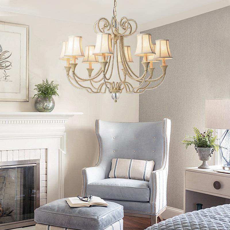 典CH2641美雅式乡村复古艺水晶创意吊灯客厅客卧室酒铁店房灯