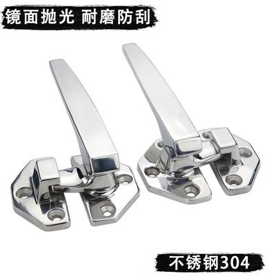 拉3烤04镜面不锈JMU钢旋紧迫式密封涂装设备把转手冷库箱海鲜柜手