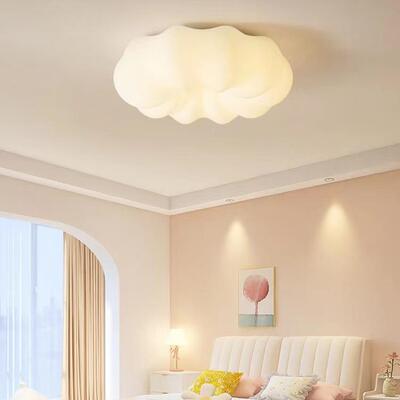 儿房灯卧室灯女童孩男卡孩云朵吸顶灯创意通南灯瓜护眼公8809主房