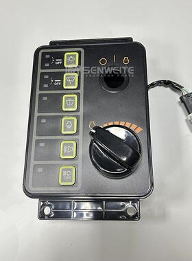 挖掘机配件R2257大灯雨刮油门开关旋N钮0控制器总成218-25ECK0-4