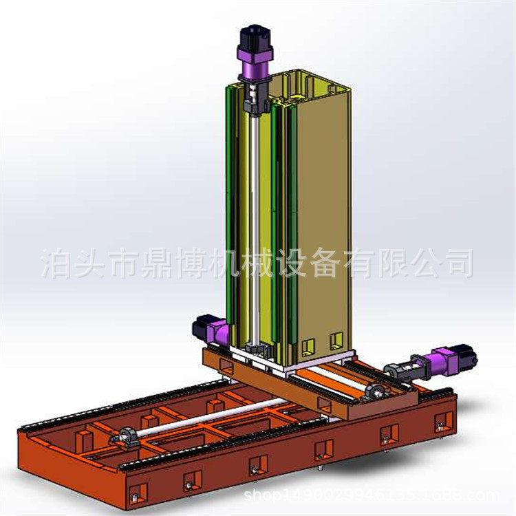数控十字滑台线轨滚珠丝杠