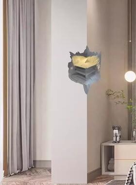 感应石膏式灯嵌入式转角壁灯人体感应走廊中装关饰玄小夜RIP灯氛