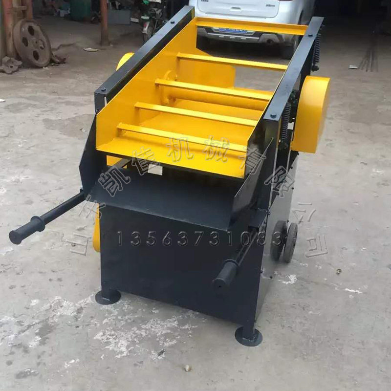 多用途小型推车型工地筛沙机