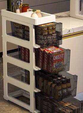 夹收纳置物理架多层超落地卫生间FKJ75978边柜厕所缝收纳柜窄厨房