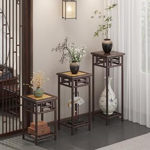 花架子件阳落地客厅新中式0001花架关摆架置物架盆景架婚房玄台布