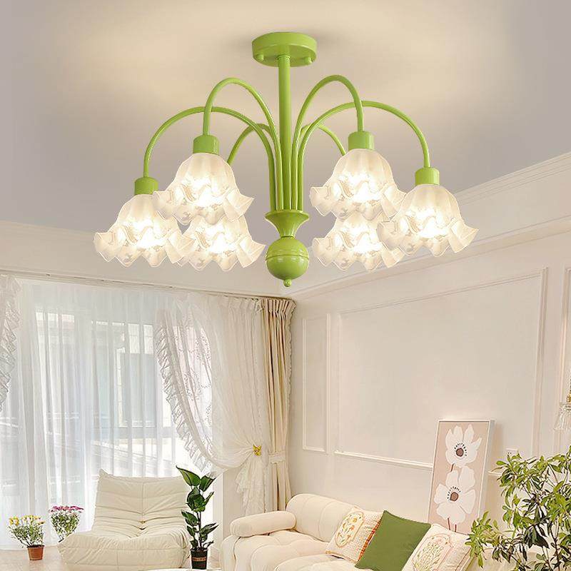 奶油风温客厅吊灯法e式园卧室餐厅灯浪漫ld大174田厅灯具现代简约,家装灯饰光源,智能吊灯,淘宝优惠券,粉丝福利购,淘宝优惠卷