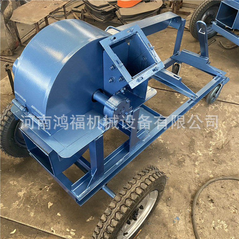 小型木料边角料锯末粉碎机