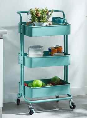 选19m落m管径玩具收纳架可移家动多层用地置物架带轮婴91287儿用