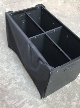 防静中空板架箱黑色中空板UAA骨架箱骨加固骨电架箱车间周转箱