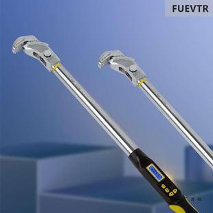 检测直螺筋纹钢套筒扭力扳电子数显矩刻度管钳式 手机力械预置OMS