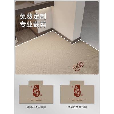 门入户地脏垫20224-nlyzp5新款进门门毯口脚垫高端防滑耐玄关地红