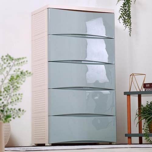 服6大号面宽加厚塑料屉式收纳柜儿童抽宝6825宝玩具衣储物6整理五