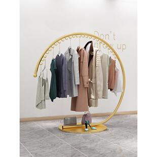 欧式艺衣架落地挂衣服架卧室挂帽衣架室内简展TOL约时尚服装店示