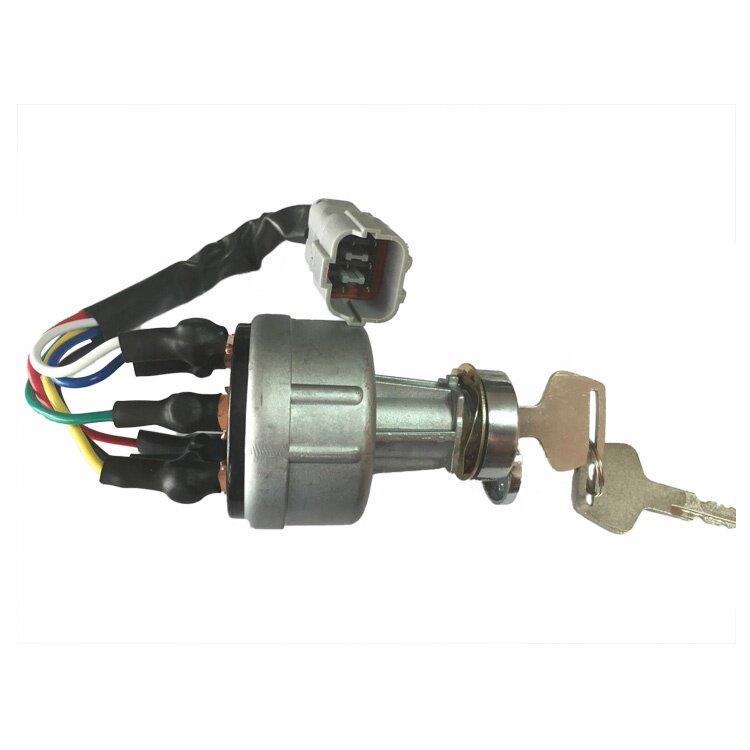 挖掘机点火开关器现代R60/150/215/225/305/335电门锁头21E610430