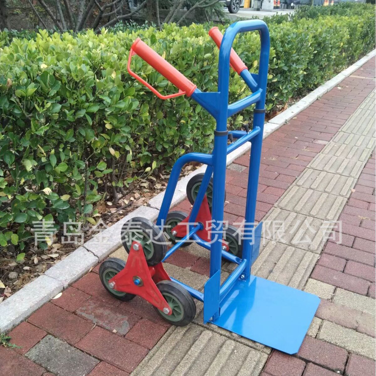 爬楼拉货可折叠伸缩手推车