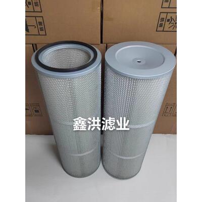 工业粉尘静电除尘滤芯320/325喷砂机抛丸机六耳PTFE覆膜纤维滤筒